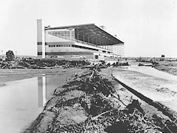 Centennial Race Track 1965 after the flood
