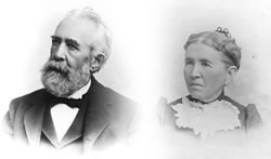 Judge Lewis B. Ames and Mrs. (Laura) Ames, date unknown