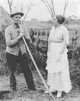 Fred and Elizabeth Bemis, c.1926.