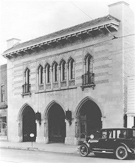 Littleton Town Hall, c.1920.