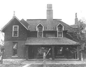 Samuel T. Culp home, 5554 S. Prince St.. The house was built by Mr. Culp in 1890 and demolished in 1974.